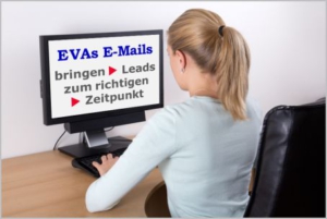 E-Mails von EVA bringen Leads zum richtigen Zeitpunkt