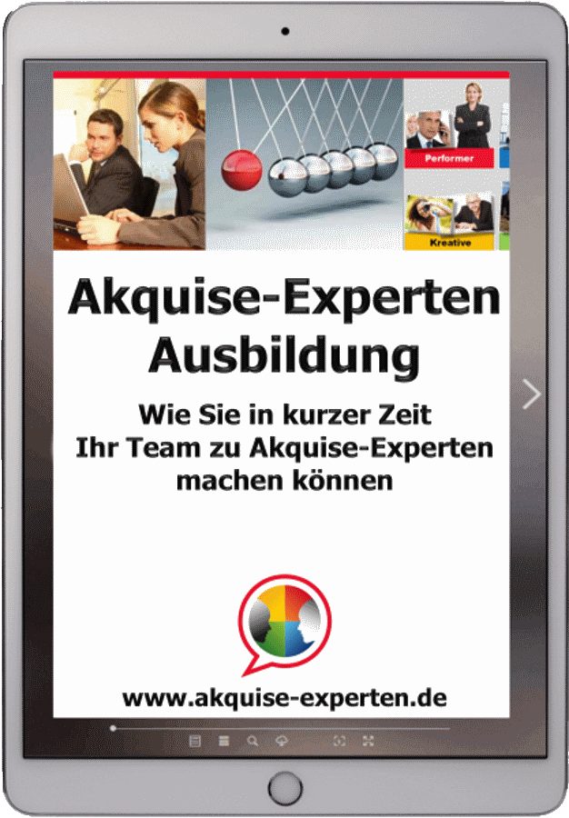 PDF zur Akquise-Experten Ausbildung